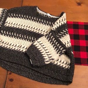 Victoria Secret Cropped Knit Sweater